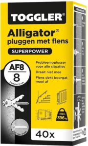 ALLIGATOR PLUG FLENS 8MM  40ST