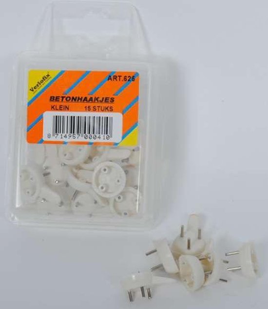 BETONHAAK WIT KLEIN 15 ZB VERLOFIX