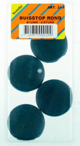 BUISSTOP ZWART 32MM 4 ZB VERLOFIX