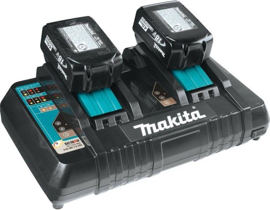 OPLADER MAKITA DC18RD VOOR 2 ACCU
