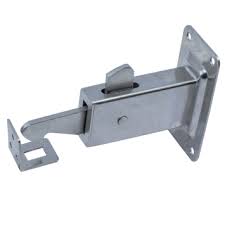 DEURVASTZETTER MUURPLAAT RVS