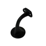 LEUNINGHOUDER ZWART GELAKT M8