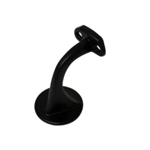 LEUNINGHOUDER ZWART GELAKT M8