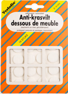 ANTI-KRASVILT 18MM WIT 16ST ZELFKL.