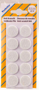 ANTI-KRASVILT 22MM WIT 20ST ZELFKLE.