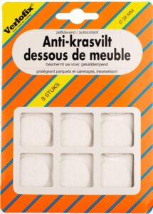 ANTI-KRASVILT 28MM WIT 9ST ZELFKL.