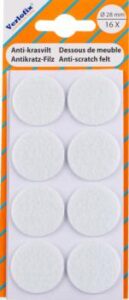 ANTI-KRASVILT 28MM WIT 16ST ZELFKL.