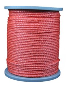 POLYPROP 12MM ORANJE ROL 60 METER