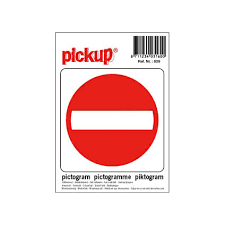 VERBODEN TOEGANG 10X10 P809