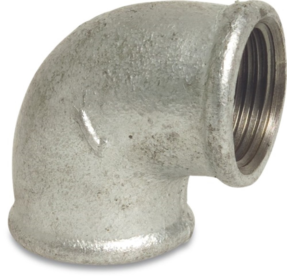 KNIE NR.90 1 1/2 BINNENDRAAD VERZINKT