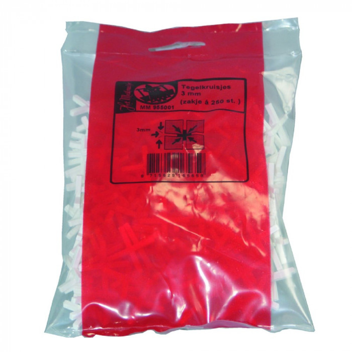 TEGELKRUISJES 4.0MM 250ST MM955005