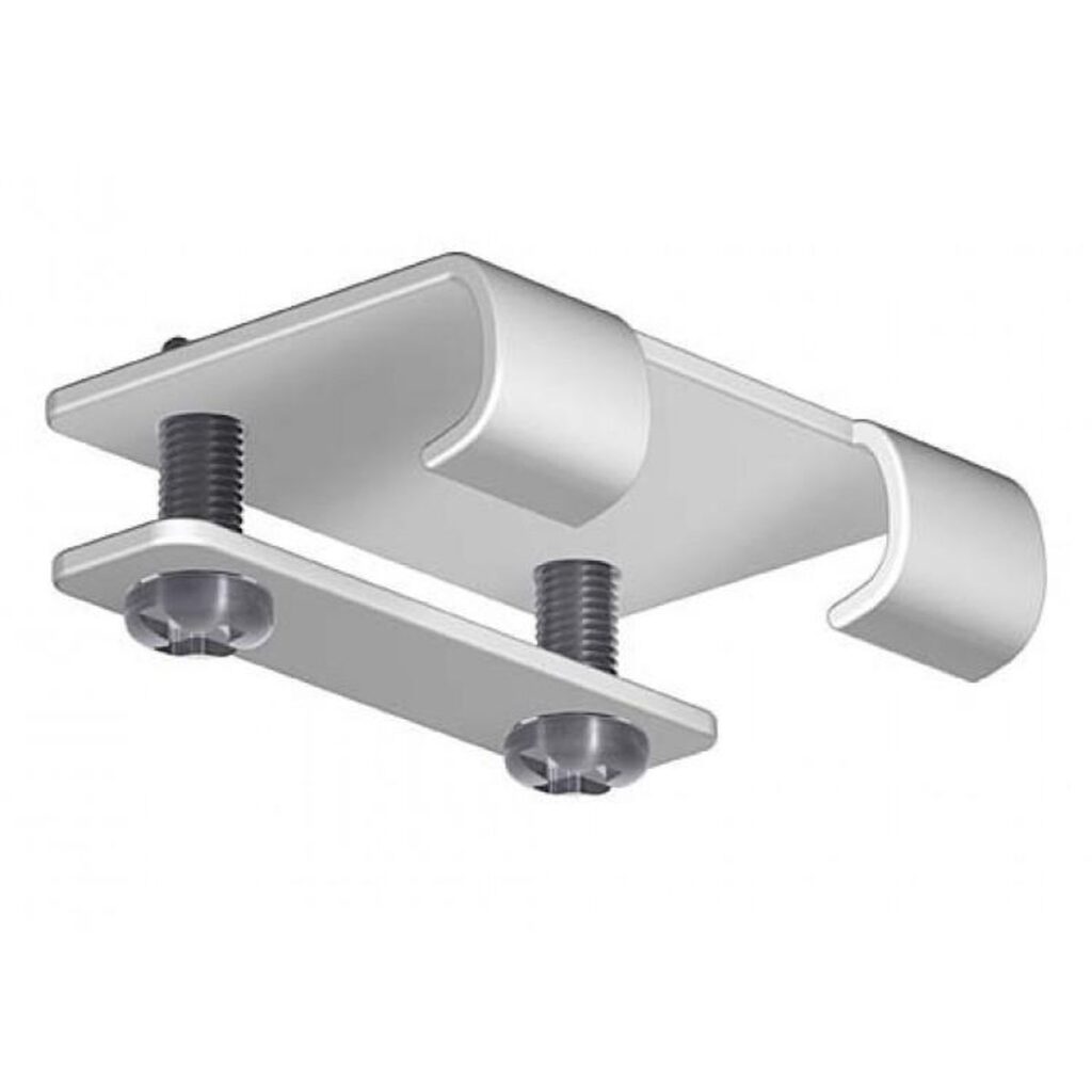 INT KLEM V.STEUN WAND PLUS RAIL WIT 2