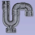 SIFON UNIVERSEEL 40MM GRIJS