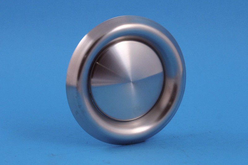 VENTILATIEROOSTER 100MM RVS