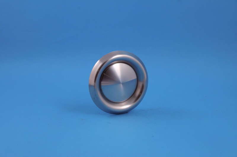 VENTILATIEROOSTER 125MM RVS 590611