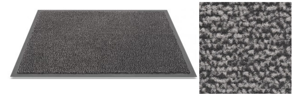 SCHOONL.MAT MARS 60X90 ANTRACIET