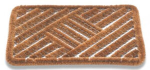 BORSTELMAT DRACO 39X59CM ECRU