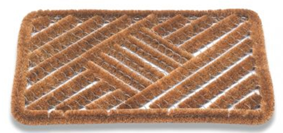 BORSTELMAT DRACO 39X59CM ECRU