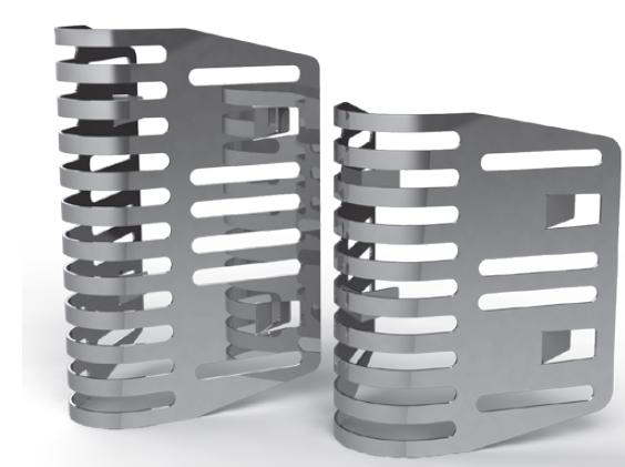 STOOTVOEGROOSTER RVS 5CM DS.20