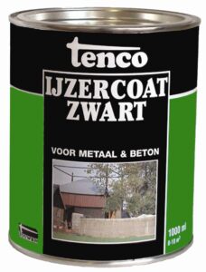 TENCO IJZERCOAT ZWART 1L