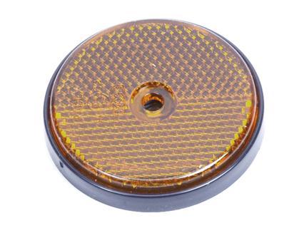 REFLECTOR ROND 61 ORANJE
