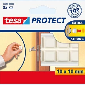 BESCHERMBLOKJE WIT 10X10 57899