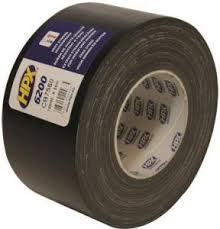 DUCT/PANTSERTAPE 48MM 50M ZWART 6200