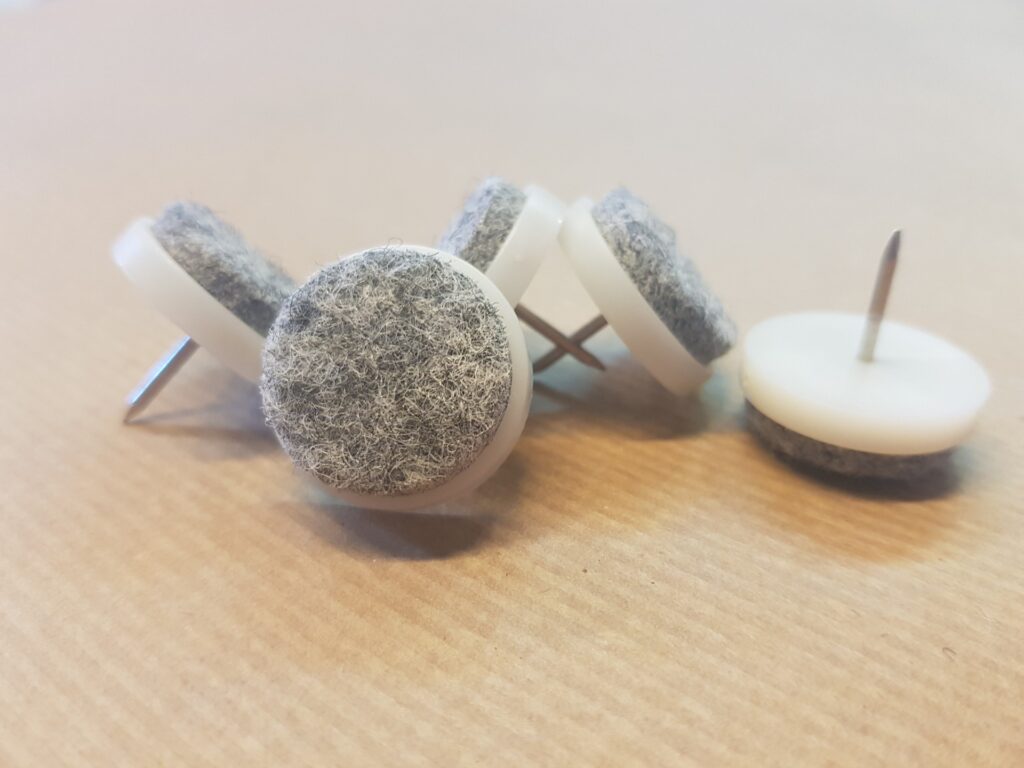 GLIJNAGEL VILT WIT 24MM D100 14270910