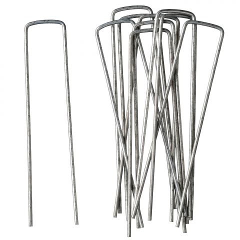 GRONDDOEKPEN U 200X31X3MM Z. 25 STUKS