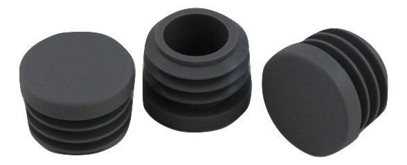 INSLAGDOP 20MM ZWART R.BUIS 100 STUKS