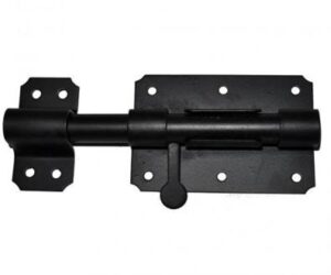 GRENDEL UNIVERSEEL 100MM ZWART