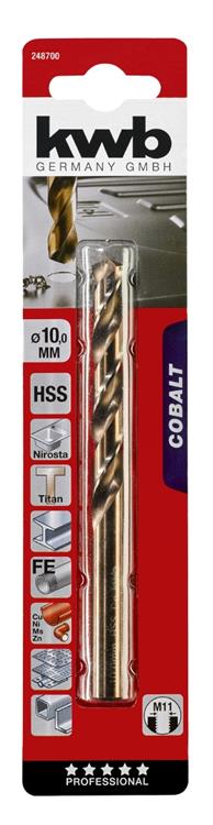 METAALBOOR COBALT 10.0MM KAART 248700