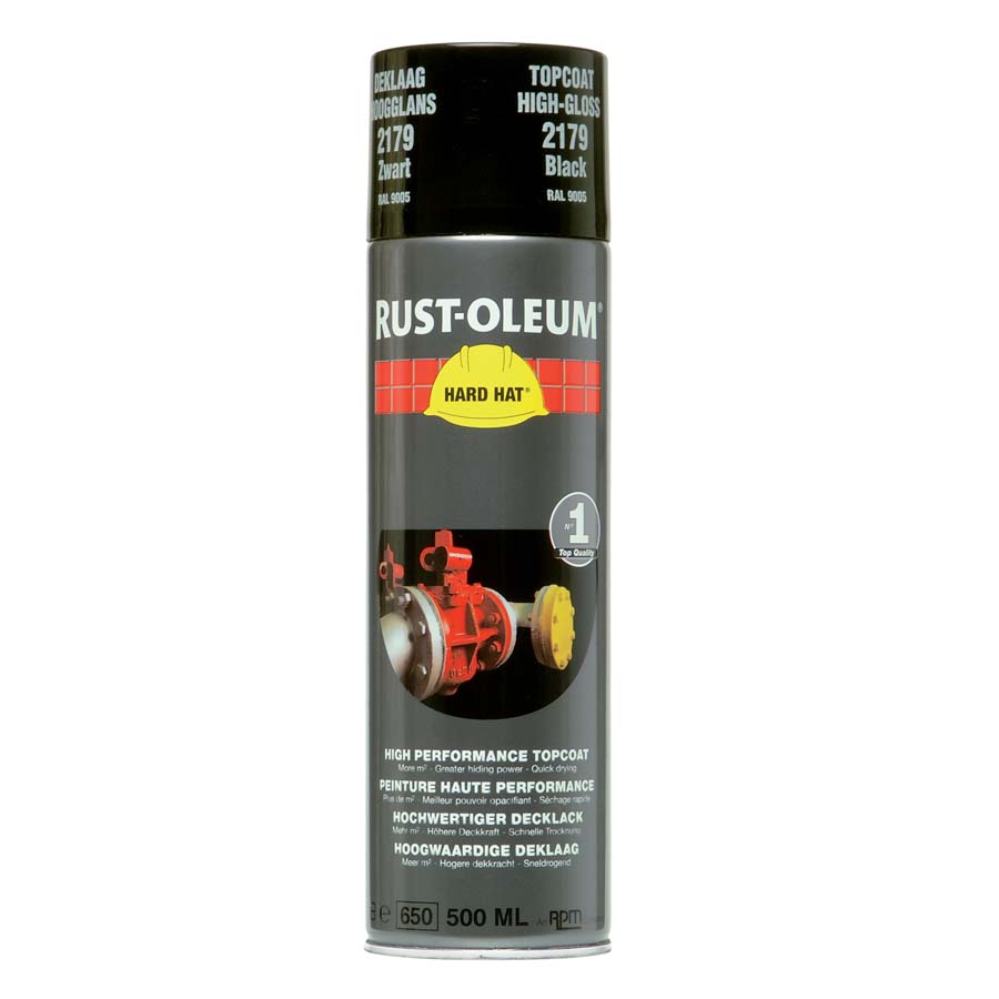 SPUITBUS ZWART 500ML HARD HAT