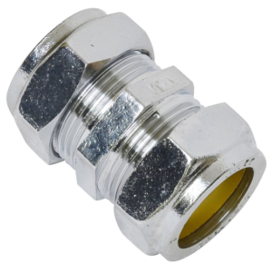 KNEL KOPPELING 22X22MM CHROOM SV