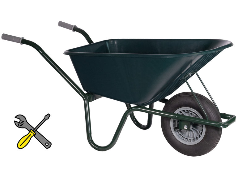 TUINKRUIWAGEN BASIC 100L PP BAK