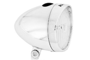 KOPLAMP CLASSIC BATT AAN/UIT SILVER