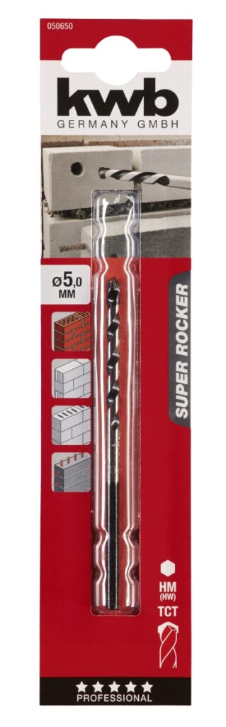 BETONBOOR ROCKER 6K 5.0MM KWB 050405