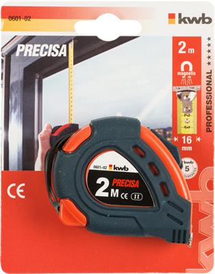 ROLBANDMAAT PRECISA 2M KWB 060102