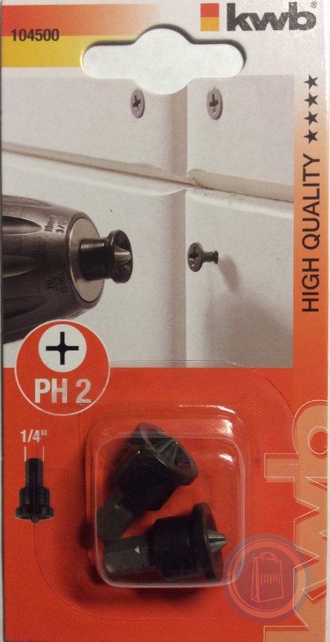 GIPSPLATEN BIT PH2 2 OP ZB KWB