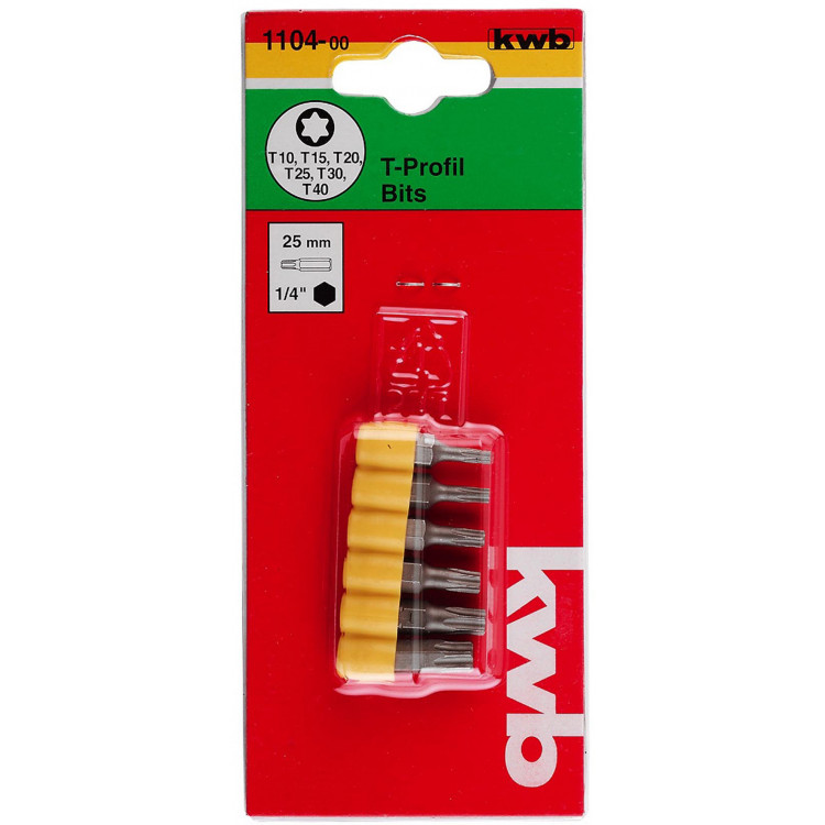 BITSET KWB 1040-00 TORX 6-DLG 120224