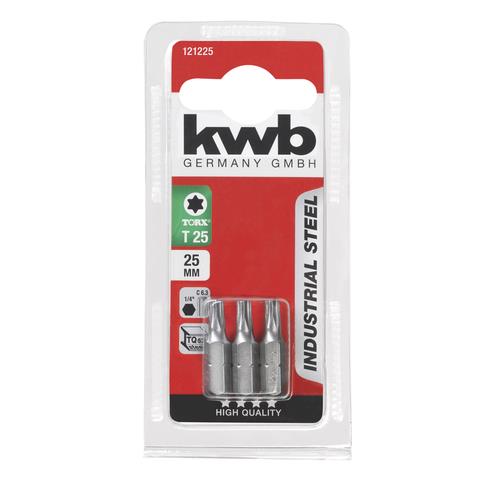 SCHROEFBIT T25 KWB 121225 3ST.