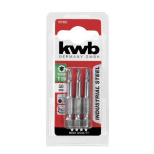 SCHROEFBITS 50MM T20 3 ST. KWB 121320