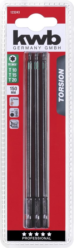 SCHROEFBIT 50MM T20 3ST KWB 136170