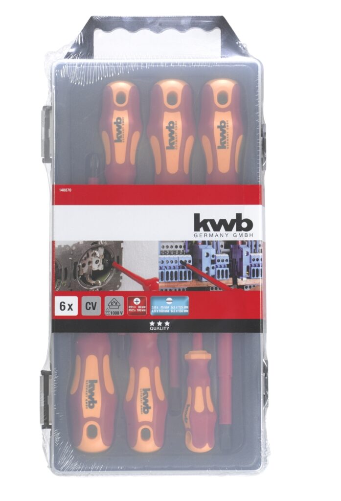 SCHROEVENDR.SET VDE 6 DLG KWB 140870