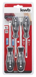 SCHROEVENDR.SET 4 DELIG KWB 141190