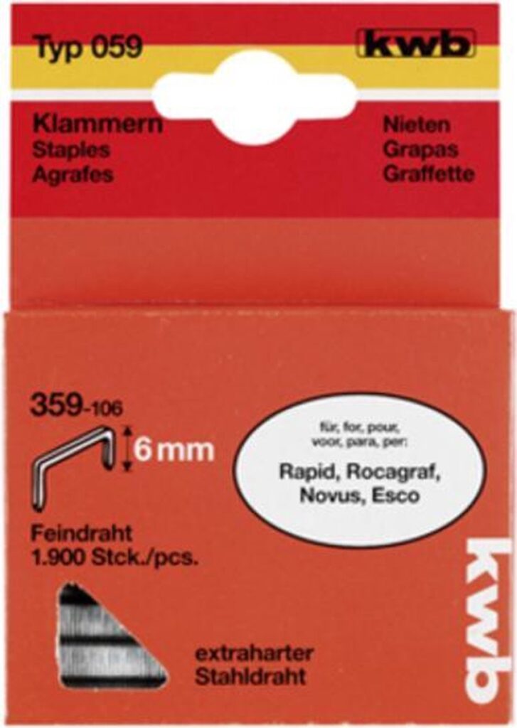 NIETEN 059/C  8MM 1400 STUKS KWB