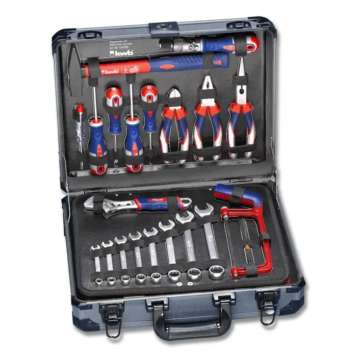 GEREEDSCHAPSKOFFER 129-DELIG KWB