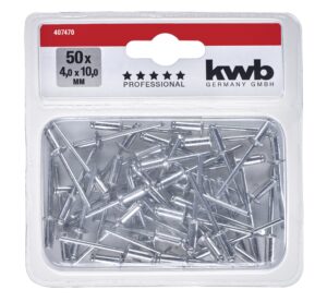 POPNAGELS 4.0X10.0MM  50ST KWB 407470