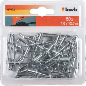 POPNAGELS 4.0X12.0MM  50ST KWB 407472