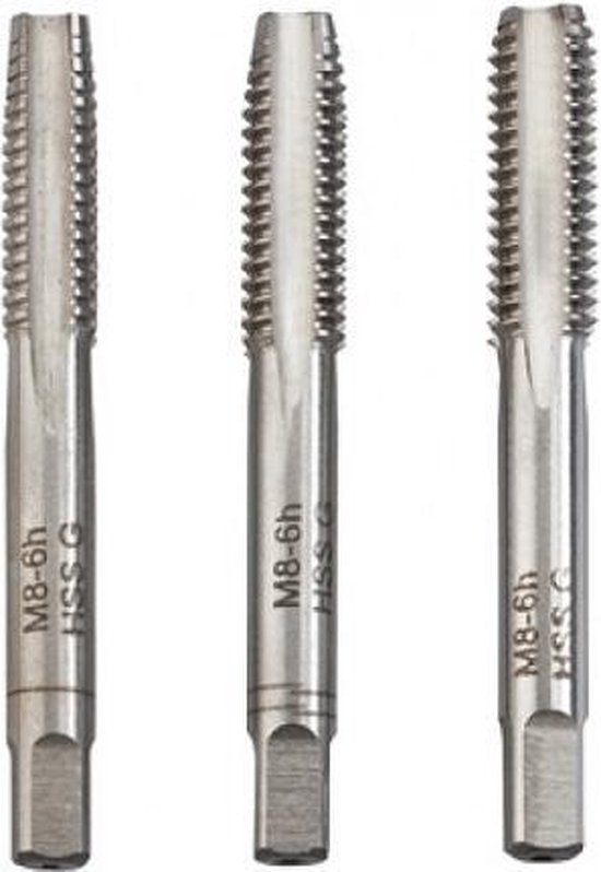 HANDTAPPENSET M10 HSS 3DLG KWB 443310